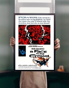 A Face in the Crowd 1957 Movie POSTER PRINTA1 50s Drama Music Film Wall Art Deco - Picture 1 of 7
