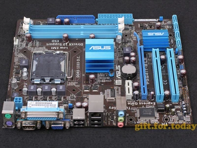 Original ASUS P5G41T-M LX Intel G41 Motherboard LGA 775 Socket DDR3 - Image 1 of 4