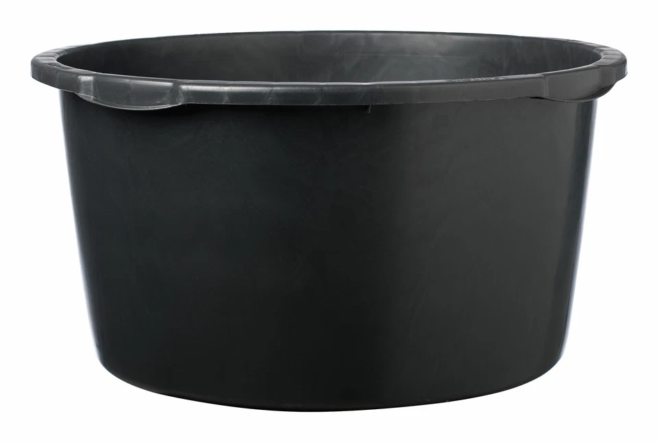 Berdal Mörtelkübel 90L schwarz rund L-Skala