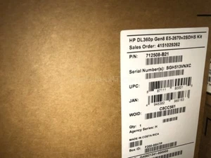 712508-B21 - HPE DL360 Gen8 Xeon E5-2670v2 2.5GHz 10-Core Processor Kit - Picture 1 of 1