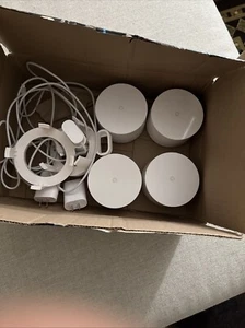 4 x Google Wifi Whole Home Wi-Fi Routers / Access Points- White - Picture 1 of 3