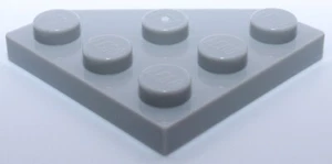 Lego 5x Placa de cuña gris azulado claro 3 x 3 Esquina de corte - Imagen 1 de 1