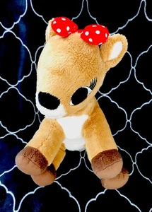 Commonwealth Rudolph Reindeer Clarice Plush Stuffed Animal 12 Inch Not Working - Picture 1 of 13