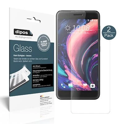 2x Screen Protector for HTC One X10 matte Flexible Glass 9H dipos - Image 1 of 4