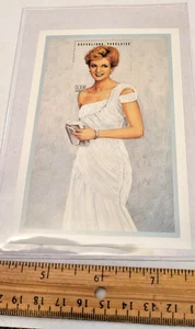 International Collectors Society Princess Diana Stamps " weißes Chiffonkleid " - Bild 1 von 3