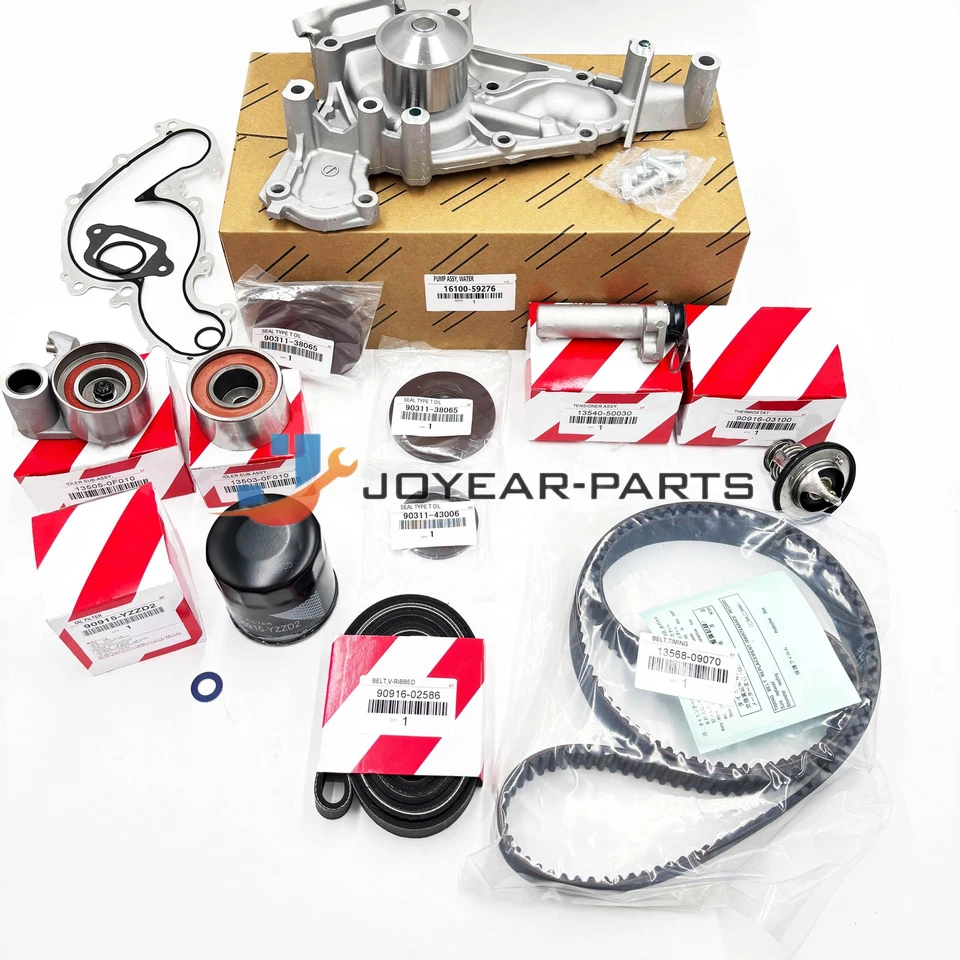 FOR LEXUS LX470 98 - 04 FULL 4.7 V8  17 PCS WATER PUMP TIMING BELT KIT - Image 1 of 4