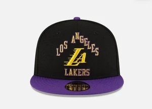 LA Los Angeles Lakers New Era Hat Snapback City Edition 2023/24 Youth - Picture 1 of 16