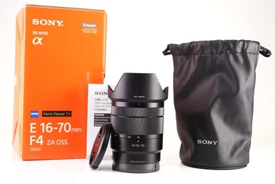 Sony 16-70mm F4 ZA OSS Vario  Tessar T* Lens E Refurbished + 12Month Guarantee. - Image 1 of 4