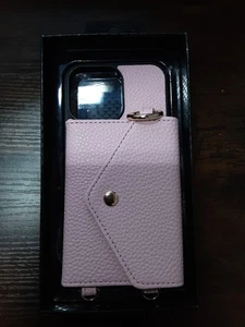 iPhone 16 Pro Max Pink Wallet Crossbody Case - Bild 1 von 3