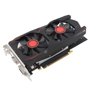 Graphics Card 6GB GDDR5 192BIT Double Fan PCIE 2.0 16X Slot Supports DVI VGA HD - Picture 1 of 22