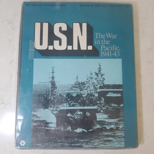 U.S.N. - La Guerra nel Pacifico 1941-43 di SPI | Gioco Battaglia Navale Vintage Seconda Guerra Mondiale - Foto 1 di 12