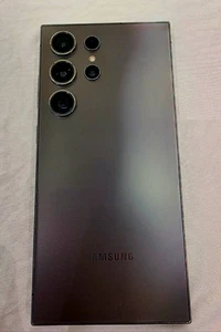 Samsung Galaxy S24 Ultra - 256 GB - Titanium Black (Unlocked) Used Made in Korea - Picture 1 of 5
