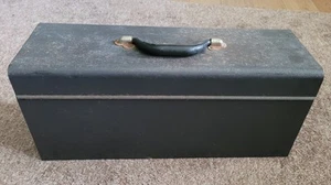 Homak #622 Heavy Duty Metal Tool Box/Chest w/Red Tray Vintage - Picture 1 of 10
