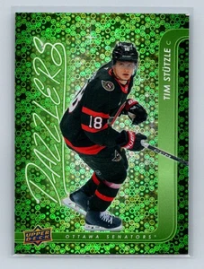 2024-25 Upper Deck Extended Series - Dazzlers Tim Stutzle #DZ-136 Green - Picture 1 of 2