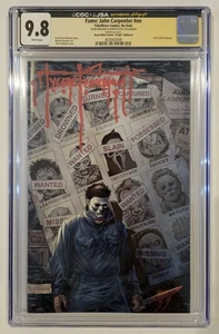 Fame: John Carpenter Michael Myers CGC 9.8 Davis Rider C2E2 Signed By Kirkham - Picture 1 of 1