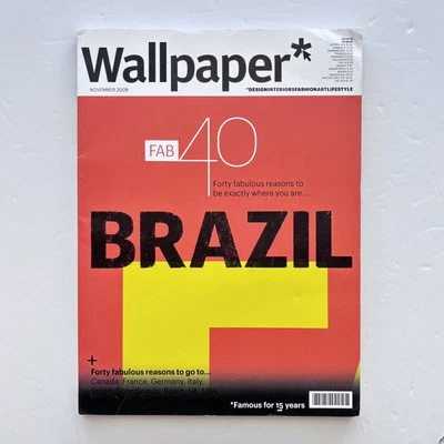 Wallpaper Magazine | Brazil Issue | Nov 2009 | Interiors Lifestyle Design - Image 1 of 4