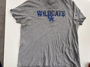 Camisa Kentucky Wildcats Champion Manga Corta Gris Unisex Adulto 2XL - Imagen 1 de 4