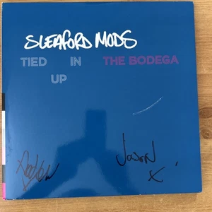 Sleaford Mods - Tied Up In The Bodega - SIGNED 3LP - Ltd 250 - Coloured Vinyl - Picture 1 of 6
