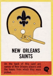 Philadelphia 1967 - Draft Roster Back #121 New Orleans Saints - Imagen 1 de 2