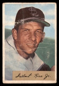 1954 Bowman - #30 Del Rice PR (Filler) - Picture 1 of 2