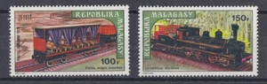 Ferrocarril - Locomotoras Madagascar 689 - 90 ** (mnh) - Imagen 1 de 1