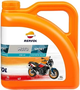 HONDA CBR600 CB750 CBR900RR GL1100 Repsol Moto Sport 4T 10W40 4 Liters - Picture 1 of 5
