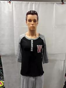 NWT Washington Senators '47 Womens 3/4 Sleeve Shirt S MLB - Picture 1 of 9