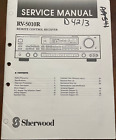 SHERWOOD RV-5010R REMOTE CONTROL RECEIVER ORIGINAL SERVICE REPAIR MANUAL