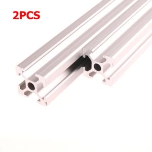 2PCS Aluminium Alu Profil Aluprofil 20x20 30x30 40x40 Nut6/8 Profil kompatibel - Bild 1 von 12