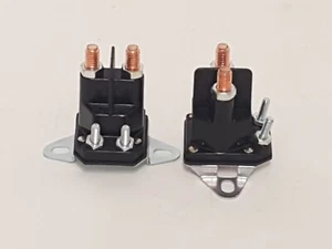 Solenoide de arranque 12v se adapta a WESTWOOD RIDE ON - Montaje base con conectores de pala - Imagen 1 de 2