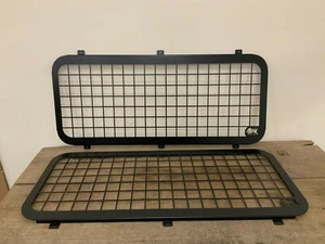Pair External Window Guards 90 110 Sliding Side Windows fits Land Rover Defender - Picture 1 of 1