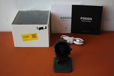Fossil DW10F1 Gen 5 Carlyle Stainless Steel LTE Touchscreen Smartwatch - Image 1 of 4