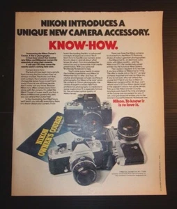 Nikon 1976 anuncio del curso del dueño de la cámara - Imagen 1 de 1