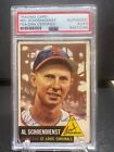 1953 Red Scheondienst Signed Topps Card Authenticated PSA DNA