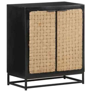 NNEVL Sideboard 60x35x70 cm Solid Mango Wood - Picture 1 of 11