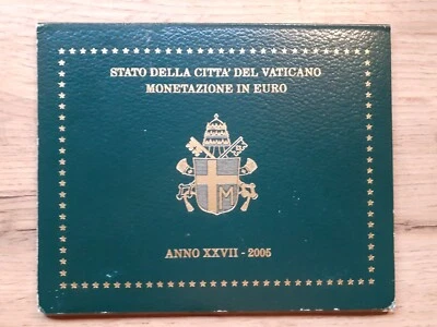 JUEGO EURO VATICANO 2005 BU EN CARPETA Foto 1 de 2