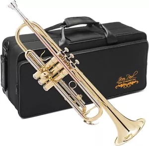 Jean Paul TR-430 Intermediate Bb Trumpet - Brass Lacquered with Rose Brass Leadp - Picture 1 of 1