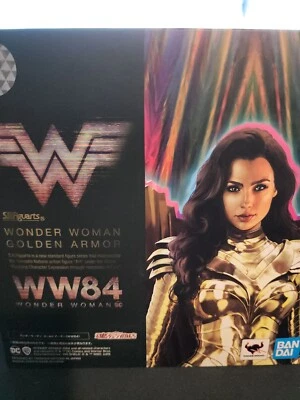 Bandai S.H.Figuarts Wonder Woman Golden Armor (WW84) Wonder Woman 1984 Brand New - Image 1 of 4