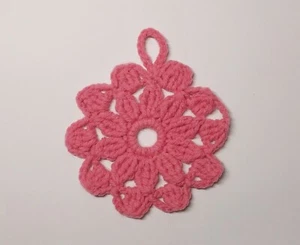 Christmas Wreath Wool Knitting Wall Hanging Home Office Decoration - Picture 1 of 1