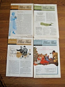 4 Vintage Kodak Movie News Photography Magazine Booklets 1954 Vol 2 #2,3,5,&6 - Picture 1 of 1