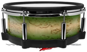 Envoltura para Roland vDrum Shell PD140 madera exótica Karelia Burl Burst verde tropical - Imagen 1 de 4
