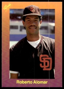 1989 Classic #127 Roberto Alomar HOF San Diego Padres EX-EXMINT - Picture 1 of 2