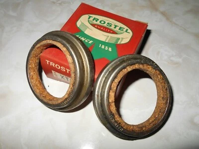 NORS Trostel / National 6918 Front Wheel Seals, 1955-1956 Nash Rambler, #3141144 Foto 1 de 4