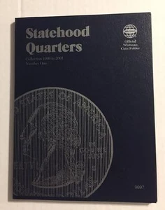 STATEHOOD WASHINGTON QUARTER (1999-2008) 3-ORDNER-SET VON WHITMAN - NEUER ALTER BESTAND   - Bild 1 von 3