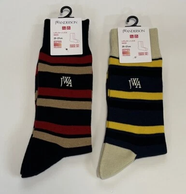 Uniqlo x JW ANDERSON JWA HEATTECH Deodorant Socks 25-27cm /Men's US 7-9 2 Pairs - Image 1 of 2