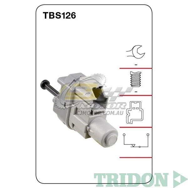 INTERRUPTOR LUZ DE FRENO TRIDON PARA MAZDA TRIBUTE 01/00-01/04 2.0L (YF) (gasolina)  Foto 1 de 1
