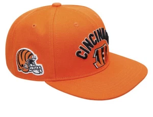 CINCINNATI BENGALS STACKED LOGO SNAPBACK HAT Pro standard - Picture 1 of 4