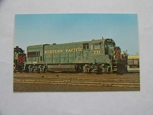 Western Pacific 771 Treno Ferrovia Ex General Electric U36B - Foto 1 di 2