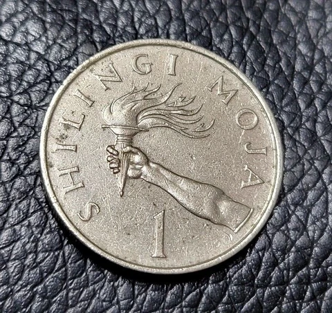 1989 Tanzania 1 Shilingi Coin Cover
