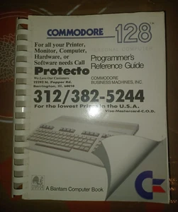 Commodore 128 Programmer's Reference Guide Bantam 1986 - Picture 1 of 4